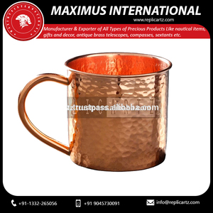 Premium Hammered <b>Moscow</b> Straight Copper Mug Premium Handmade Copper <b>Cup</b> <b>Moscow</b> <b>Mule</b> Drinkware Vintage Barware Home Kitchen Gift - Product Image 2