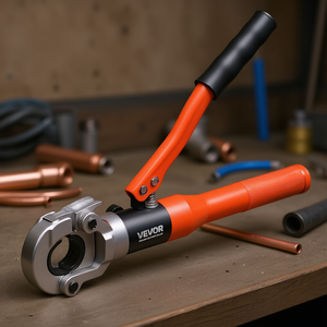 Prensa hidráulica Vevor para tubos de cobre de 1/2, 3/4 y 1 pulgada, herramienta de prensado para accesorios de plomería PEX y cobre. - Product Image 2