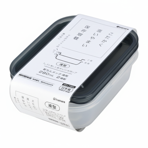 Inomata 290ml Negro Horno Microondas 2 Piezas Set - Product Image 1