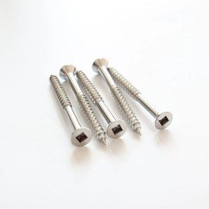 <span class=keywords><strong>Vis</strong></span> à bois autotaraudeuses à tête fraisée à rainure carrée en acier inoxydable pour assembler des <span class=keywords><strong>meubles</strong></span> - Product Image 3