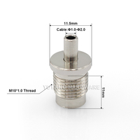 Pince de câble M10 de vente chaude adaptée à la pince de câble de Suspension réglable de fil suspendu de 2mm pour l'éclairage