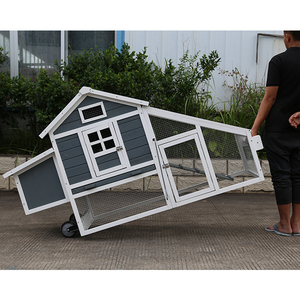 โรงเรือนเลี้ยงไก่ไม้สุดหรูแบบดีลักซ์สำหรับสวนหลังบ้าน - Product Image 1