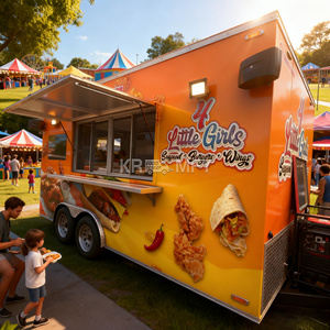 Camion de restauration rapide mobile 2025, snack, pizza, smoothie, barbecue, hot-dog, café, glace, helados, voiture de vente à emporter - Product Image 5