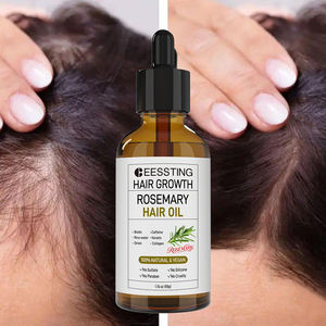 น้ำมันบำรุงผมโรสแมรี่ออร์แกนิค OEM/ODM สำหรับผมเสีย ช่วยลดการชี้ฟู พร้อมเคราตินและน้ำมันหอมระเหยโรสแมรี่ นำเข้าจากต่างประเทศ - Product Image 1