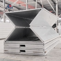 Conception de maison conteneur pliable en acier de 20 pieds pour bureau ou hôtel avec espace respirant et panneau sandwich