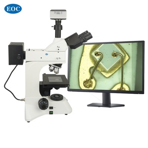 Eoc 60 Megapixel USB3.0 kỹ thuật số trinocular metallographic luyện kim quang phân cực phân tích kính hiển vi với máy ảnh 6000X - Product Image 2