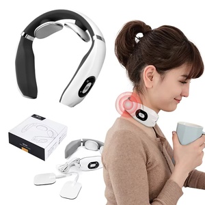 CYANMED EMS Pijat Mikroarus dengan Pemanasan dan Pijatan untuk Perlindungan & Perawatan Kesehatan Leher/Bahu pada Tulang Leher (Ditenagai USB) - Product Image 2
