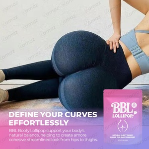 Kẹo dẻo thảo dược tự nhiên có logo tùy chỉnh, bổ sung làm săn chắc và nâng mông, thuần chay, kẹo dẻo làm đẹp mông BBL - Product Image 5