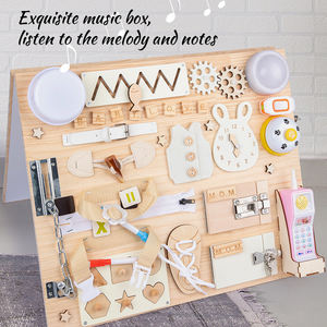 Jouets éducatifs de déverrouillage et jeux de table engageants Montessori Adventure pour bébé - Product Image 4