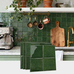 <span class=keywords><strong>Piastrelle</strong></span> <span class=keywords><strong>Adesive</strong></span> Bianche Stile Subway Resistenti al Calore per Cucina, <span class=keywords><strong>Bagno</strong></span> e Pareti - Product Image 2
