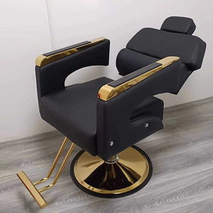Sillón <span class=keywords><strong>de</strong></span> Peluquería <span class=keywords><strong>Reclinable</strong></span> <span class=keywords><strong>de</strong></span> Estilo Moderno, <span class=keywords><strong>Silla</strong></span> <span class=keywords><strong>de</strong></span> Salón <span class=keywords><strong>de</strong></span> Belleza Hecha <span class=keywords><strong>de</strong></span> Metal Resistente - Product Image 4