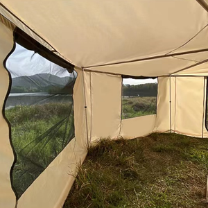 <span class=keywords><strong>Camping</strong></span> en plein air populaire <span class=keywords><strong>4x4</strong></span> équipement tout-terrain 270 degrés tente d'auvent latéral de voiture avec tissu Oxford et poteau en aluminium - Product Image 3