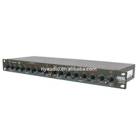 Compresseur de son stéréo en métal RIY Model 166, processeur audio, équipement audio portable pour karaoké