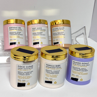 Exfoliante Corporal de Coco de Marca Propia, Hidratante, Suavizante, Limpieza Profunda, Exfoliación Ligera de la Piel, Tonifica Perfectamente Antes del Afeitado