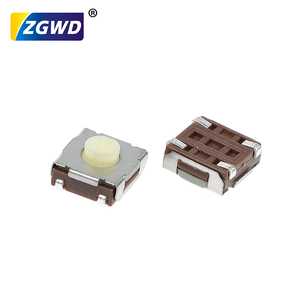 6.2*6.2 Vertical Four-Foot Silicone Key Microswitch Button 1NO1NC Electronic Structure 6.2*6.2 <strong>Switch</strong> <strong>Push</strong> Button <strong>Switches</strong> - Product Image 2