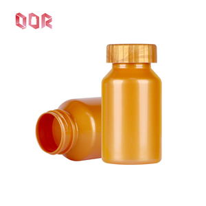 Customized Orange <b>Bottle</b> PET Plastic Pharmaceutical Packaging Capsule <b>Bottle</b> for Health Products Medicine <b>Pill</b> with Screw Cap - Product Image 3