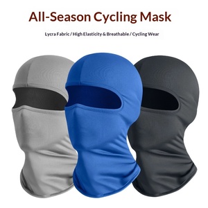 Pasamontañas para Hombre, para Ciclismo al Aire Libre, Cortavientos y Protector Solar, de Spandex/Poliéster, Unisex, Personalizable - Product Image 3