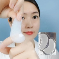 Patchs Hydrogel en Silicone OEM à Marque Blanche au Collagène et Acide Hyaluronique pour les Yeux – Anti-Cernes, Anti-Poches, Raffermissant et Rafraîchissant