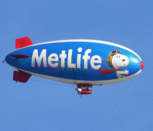 Balon Helium Dirigible Zeppelin Tiup untuk Promosi, Model Cetak Luar Ruangan - Product Image 6