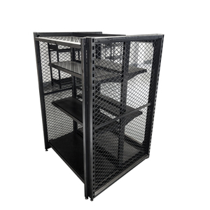 Étagère de présentation de supermarché en métal galvanisé de haute qualité avec installation rapide, taille personnalisable, étagères solides, autoportante - Product Image 1