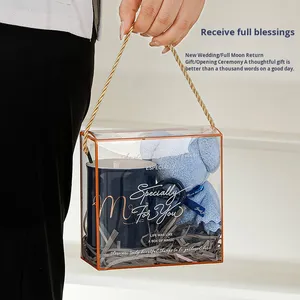 Juego de Tazas de Cerámica Modernas y Sencillas para Regalo de Cumpleaños, Boda, Recuerdo de Banquete de Cien Días, Regalos de Primer Año - Caja de Regalo Transfronteriza - Product Image 3