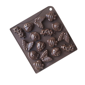 Moule de décoration <span class=keywords><strong>en</strong></span> silicone pour pâte à gomme, <span class=keywords><strong>sucre</strong></span>, glaçage artisanal, design animal - Product Image 1