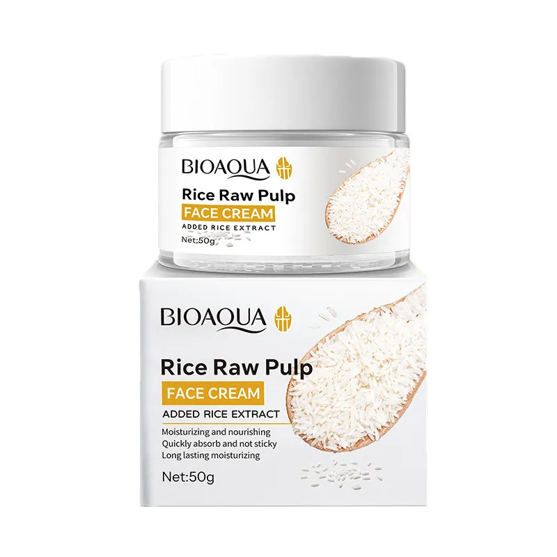 Bioaqua gạo nguyên Bột mặt Kem dưỡng ẩm trẻ hóa da mặt chăm sóc da mặt Kem