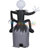 Promotion publicité cauchemar avant noël décoration gonflable extérieur jack halloween gonflables pour enfants adultes