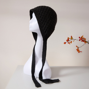 Custom <strong>Women</strong> Winter Inner Mongolian 100% Pure <strong>Cashmere</strong> <strong>Beanie</strong> Hats Fashion Casual Hand Knitted Girls Warm <strong>Cashmere</strong> <strong>Beanie</strong> Cap - Product Image 4