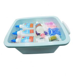 ชุดของเล่นสไลม์เรืองแสงสีขาวใสอุปกรณ์เสริมสไลม์แบบ DIY - Product Image 4