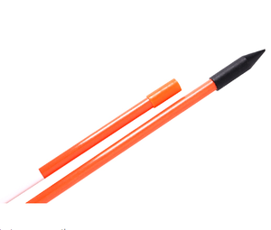 48 inch đường lái xe phản chiếu đánh dấu cam sợi thủy tinh tuyết Stakes với đôi mặt phản xạ và băng phản chiếu - Product Image 4