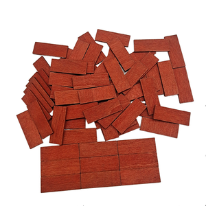 Mini Accessori Geometrici in Legno Ecologici e Sicuri per Casa delle Bambole: Piastrelle da Parete, Mobili, Artigianato e Insegne Murali - Product Image 2