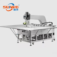 Máquina de Coser Computarizada Automática CNC con Plantilla de Patrones, Máquina de Coser Industrial Digital Programable para Cuero y Calzado
