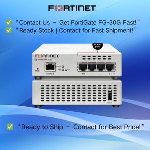 Fortinet FG-30G, FortiGate Original, Dispositivo de Firewall de Próxima Generación, IPS, Nuevo Hardware para Redes Empresariales, 1 Año de Garantía, Entrega Rápida - Product Image 4