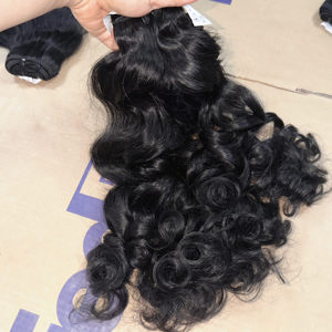 Caribbean Curly Cambodian Hair Bundle Unprocessed Vendor Wholesale Indian Human Hair Vietnamese Raw Virgin Cuticle Aligned Hair - Product Image 5