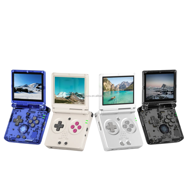 New Arrival YUXU RG35XXSP Handheld Retro Flip Video Game Console 3.5 Inch IPS 640x480 Screen Quad-core 5G Wi-Fi Linux OS Games