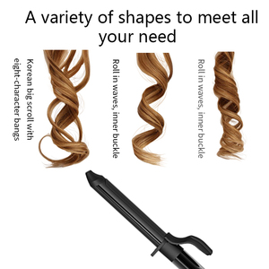 Chuyên Nghiệp Công Cụ Tạo Kiểu 1.25 Inch <span class=keywords><strong>Curling</strong></span> Sắt Kép Ptc Nhanh Chóng Nước Nóng Điện Áp Kép Tóc Curler Cây Đũa Phép Cho Nhà Salon Và Du Lịch - Product Image 4