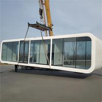Nouvelle maison préfabriquée moderne Apple Cabin 2024, 20 pieds/30 pieds/40 pieds, hôtel, bon prix, boutique mobile, maison de bureau, conteneur de maison à vendre