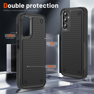 Custodia Ibrida Antiurto per <span class=keywords><strong>Samsung</strong></span> <span class=keywords><strong>Galaxy</strong></span> A25 A15 A24 A54 A22 <span class=keywords><strong>A73</strong></span> A53 A33 A71 A32, Cover Posteriore Morbida in TPU e Plastica - Product Image 3