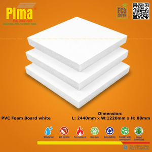 Eco-friendly Waterproof Glossy Surface PVC <b>Foam</b> <b>Board</b> 10mm Thick 100% Virgin Material Construction Use Cutting (Pima) Custom - Product Image 6