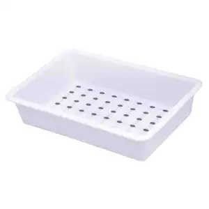 Multifuncional hogar Baño Cocina Comida vegetal fruta caja de almacenamiento organizador cesta de plástico