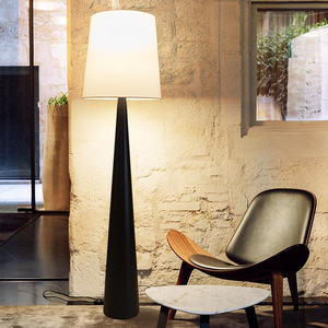 <span class=keywords><strong>Lampadaire</strong></span> champignon de style italien, design minimaliste moderne, pour salon, canapé, hall, lampe verticale de designer en tissu LED - Product Image 4