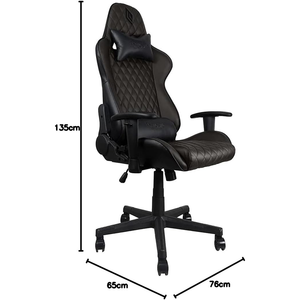 <span class=keywords><strong>Fauteuil</strong></span> de jeu Seida 2D inclinable entièrement noir de qualité supérieure, 150 kg, <span class=keywords><strong>fauteuil</strong></span> de bureau pour ordinateur, <span class=keywords><strong>fauteuil</strong></span> pivotant pour <span class=keywords><strong>gamer</strong></span> avec roulettes - Product Image 6