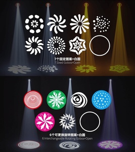 Hiệu ứng cầu vồng 200W Mini <span class=keywords><strong>LED</strong></span> di chuyển đầu chùm tại chỗ rửa bsw 3in1 cabeza movil Halo 200 ánh sáng sân khấu - Product Image 6