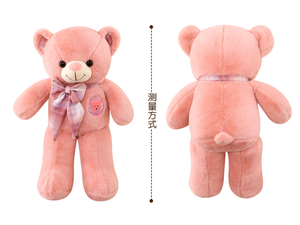 新款可爱小熊促销毛绒公仔猫布娃娃抱枕泰迪熊毛绒玩具制造商礼品 - Product Image 2
