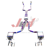 JYD Accessoires de voiture Silencieux en titane Catback Échappement pour BENZ AMG W204 C63