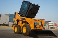 Chargeuse compacte sur chenilles SS270V Tier4, poids opérationnel 4,3T, godet de 0,5m³, force de rupture de 28,8kN, 20km/h pour chantier