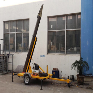 20-40 mét 50-100kg tải trọng mạng lưới quân sự và Viễn Thông sử dụng toa xe và xe tải cài đặt Kính thiên văn ăng-ten chủ mast - Product Image 6