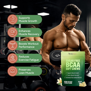 Gomitas Masticables de BCAA Personalizadas, Fórmula OEM, para el Crecimiento Muscular y Aumento de la Resistencia, para Entusiastas del Gimnasio - Product Image 3