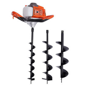 Vente en gros d'usine : Tarière thermique 63 cm³ pour poteaux et clôtures, moteur 2 temps, construction métallique, diamètre de forage max. 300 mm - Product Image 4